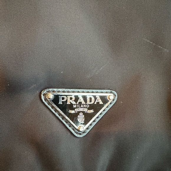 PRADA RE-Nylon & Leather Backpack - Picture 2 of 7